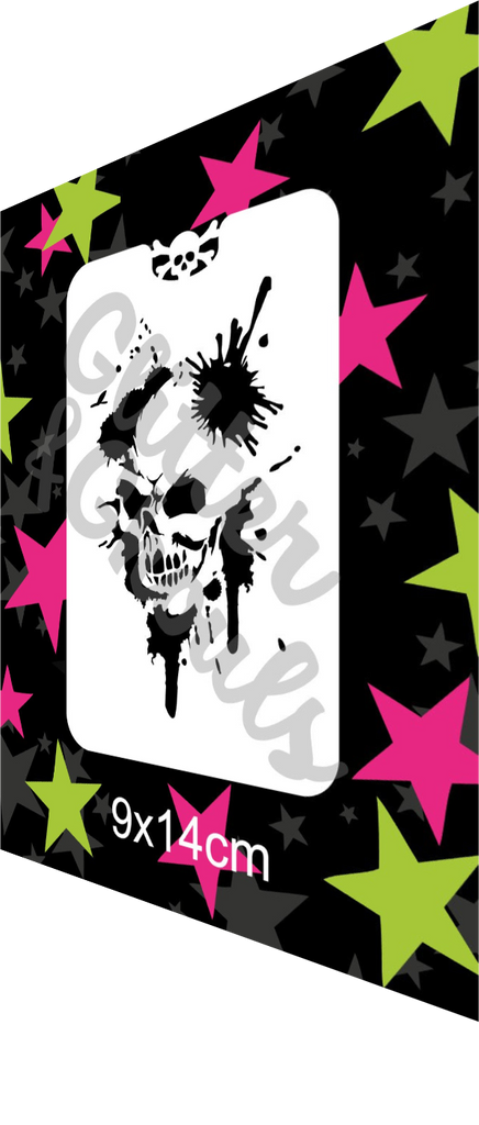 174 f - Sleevoo - Splatter Skull